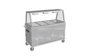Culinaire - CH.BMHM.GA.4 - Mobile Bain Marie Hot Cupboard with A Frame Gantry -  4 Module