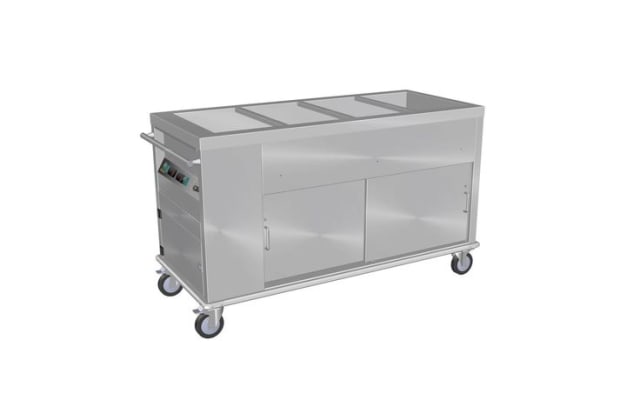 Culinaire - CH.BMHM.4 - Mobile Bain Marie Hot Cupboard -  4 Module