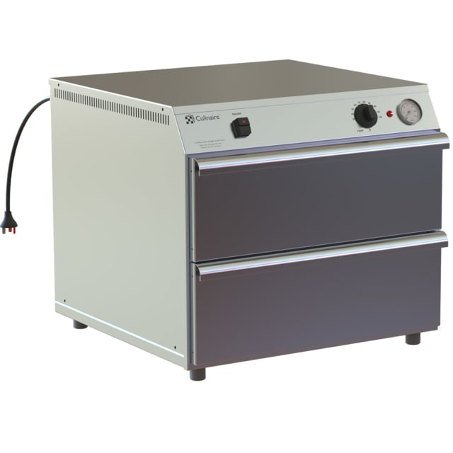 Culinaire - CH.WD.0211 - Food Warming Drawers 2 x 1/1 Gastronorm