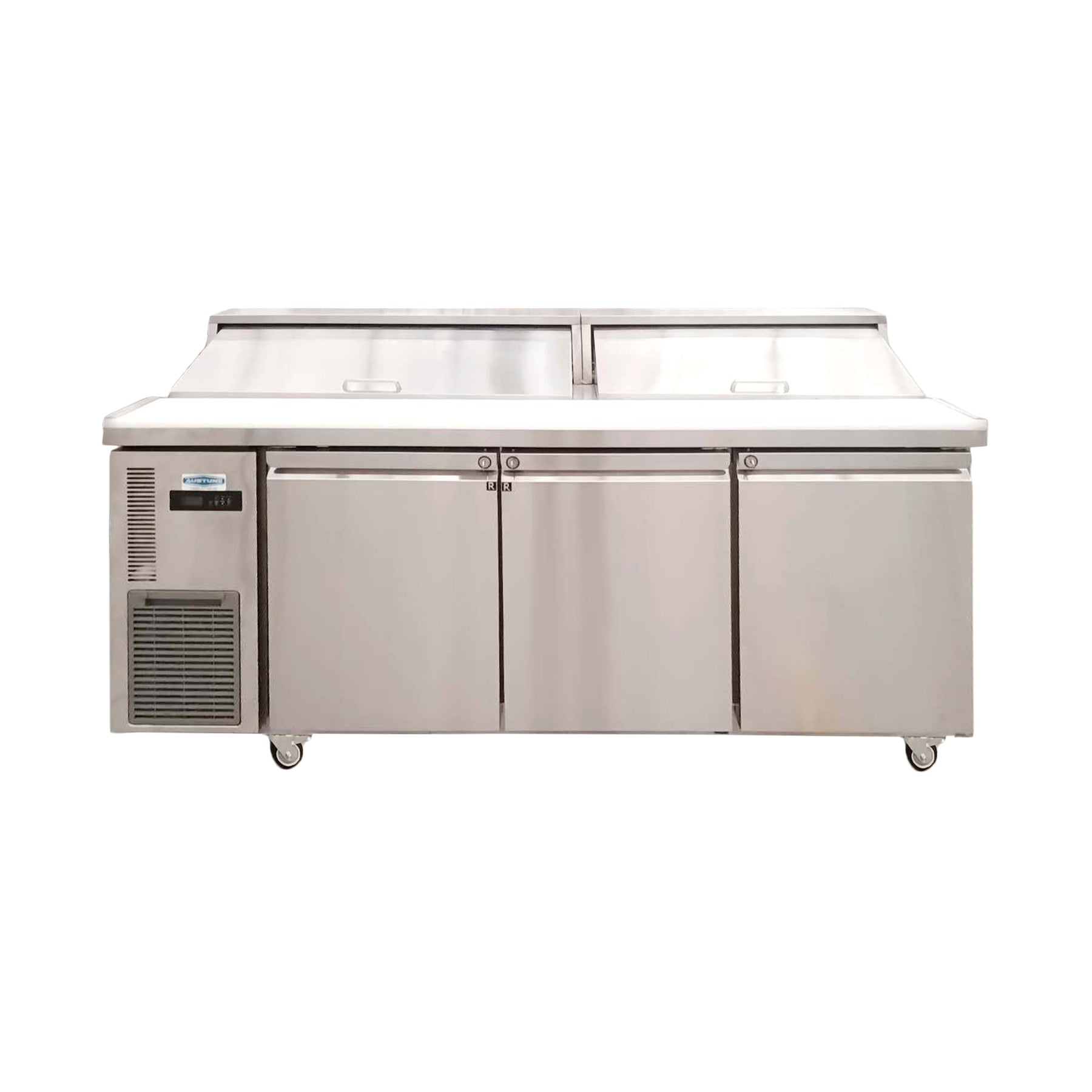 Austune 3 Door Salad Table-Hood 1800