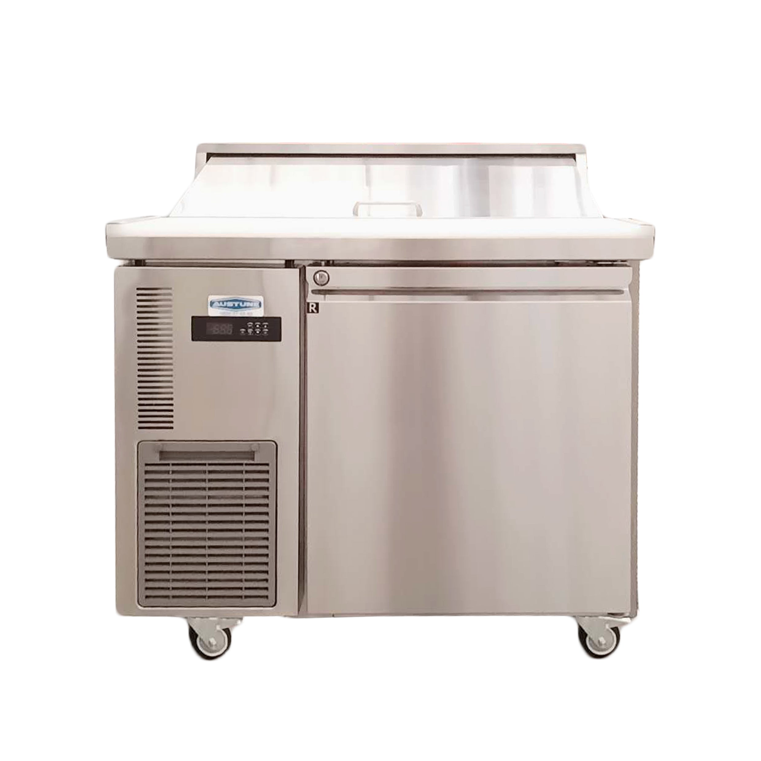 Austune 1 Door Salad Table-Hood 900 - Flexikitch
