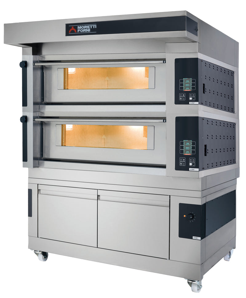 MORETTI FORNI Double deck Electric Series S Bakery Oven with Prover - COMP S125E/2A/L