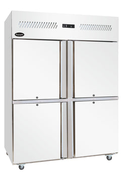 Austune 4 Half Door Upright Chiller