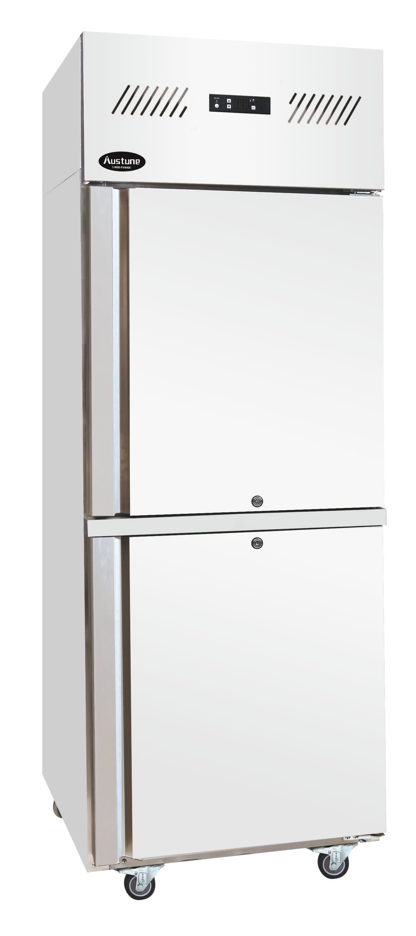 Austune 2 Half Door Upright Chiller