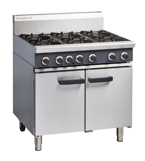 Cobra CR9D - 900mm Six Burner Gas Range Static Oven