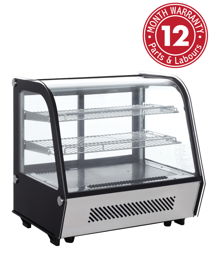Exquisite CTC120 Counter Top Curved Cake Display Refrigerators