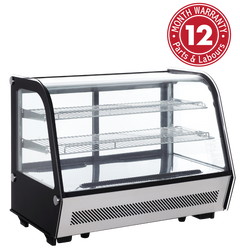 Exquisite CTC160 Counter Top Curved Cake Display Refrigerators