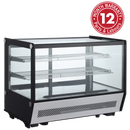 Exquisite CTC160S Counter Top Square Cake Display Refrigerators