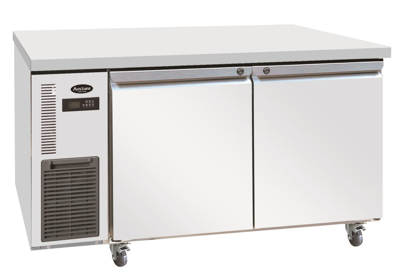 Austune 2 Door Counter Freezer