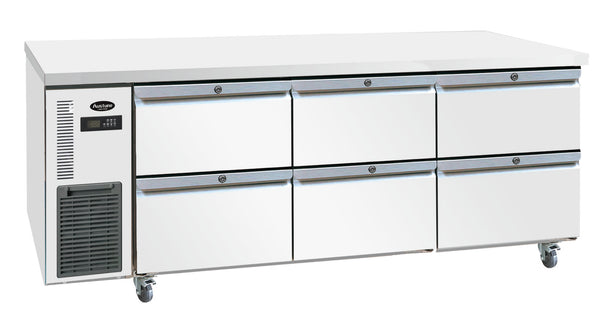 Austune 6 Drawer Undercounter Freezer 1800