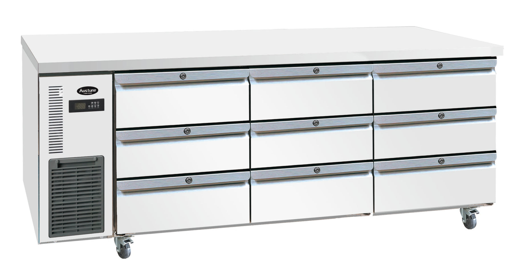 Austune 9 Drawer Undercounter Freezer 1800