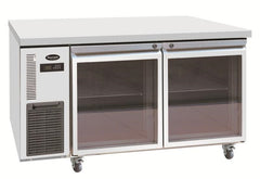 Austune 2 Glass Door Counter Chiller