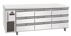 Austune 9 Drawer Undercounter Chiller 1800