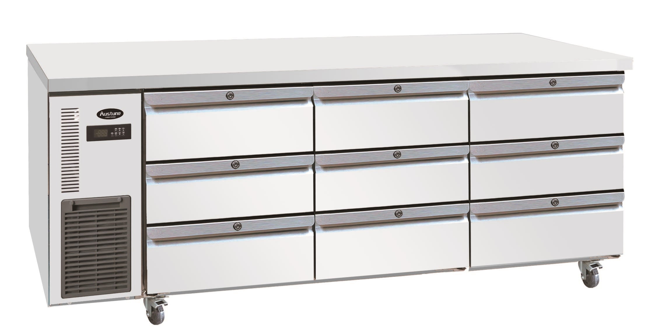Austune 9 Drawer Undercounter Chiller 1800