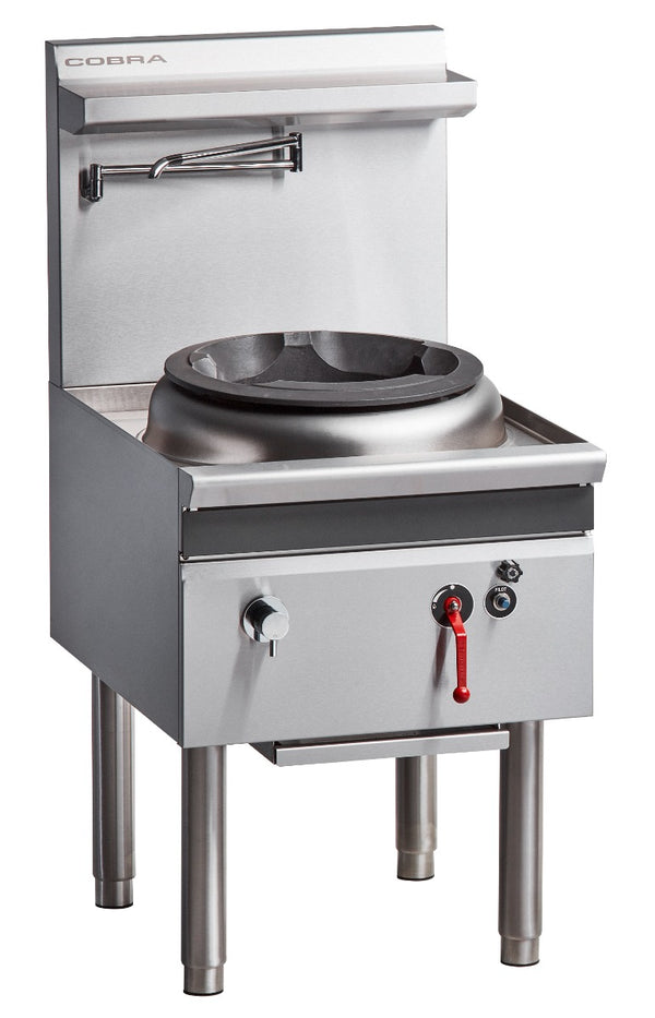 Cobra CW1H-C - 600mm Gas Waterless Wok with 1 Chimney burner