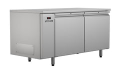 Williams Emerald - Two Door Stainless Steel Remote Under Counter Storage Refrigerator