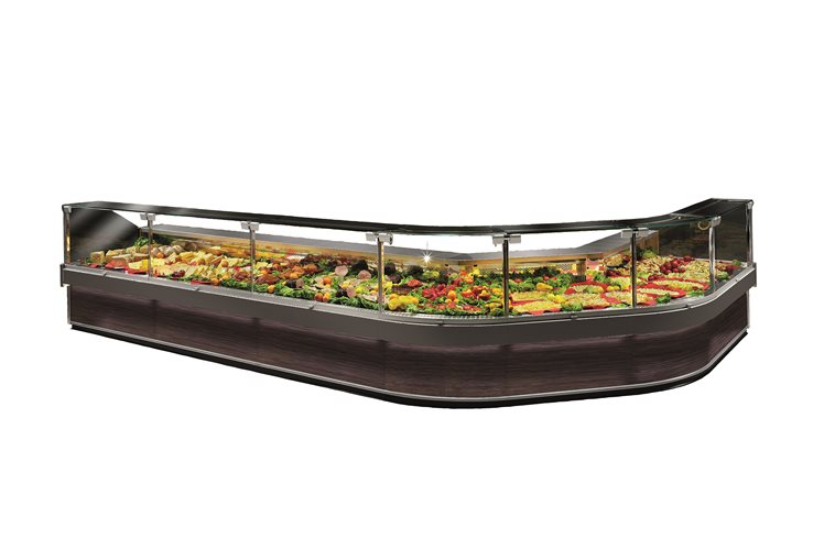 Criocabin ENIXE 100: serve over counter CORNER 90 ISC