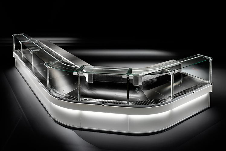 Criocabin ENIXE 100: serve over counter CORNER 90 ISC
