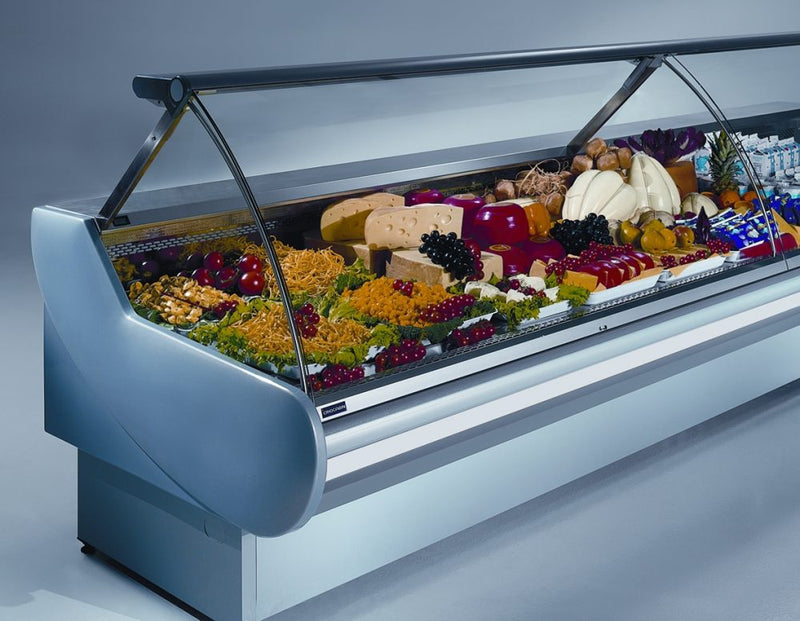 Criocabin ERGO 100: serve over deli counter 3750mm