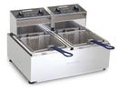 Roband - F25 - Benchtop Double Pan Fryer - 2 x 5lt