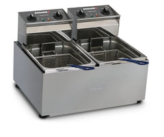 Roband - F28 - Benchtop Double Pan Fryer - 2 x 8lt