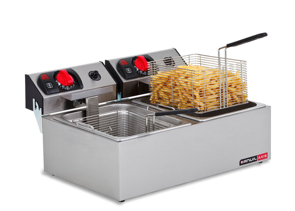 Anvil DOUBLE PAN FRYER (with lids)