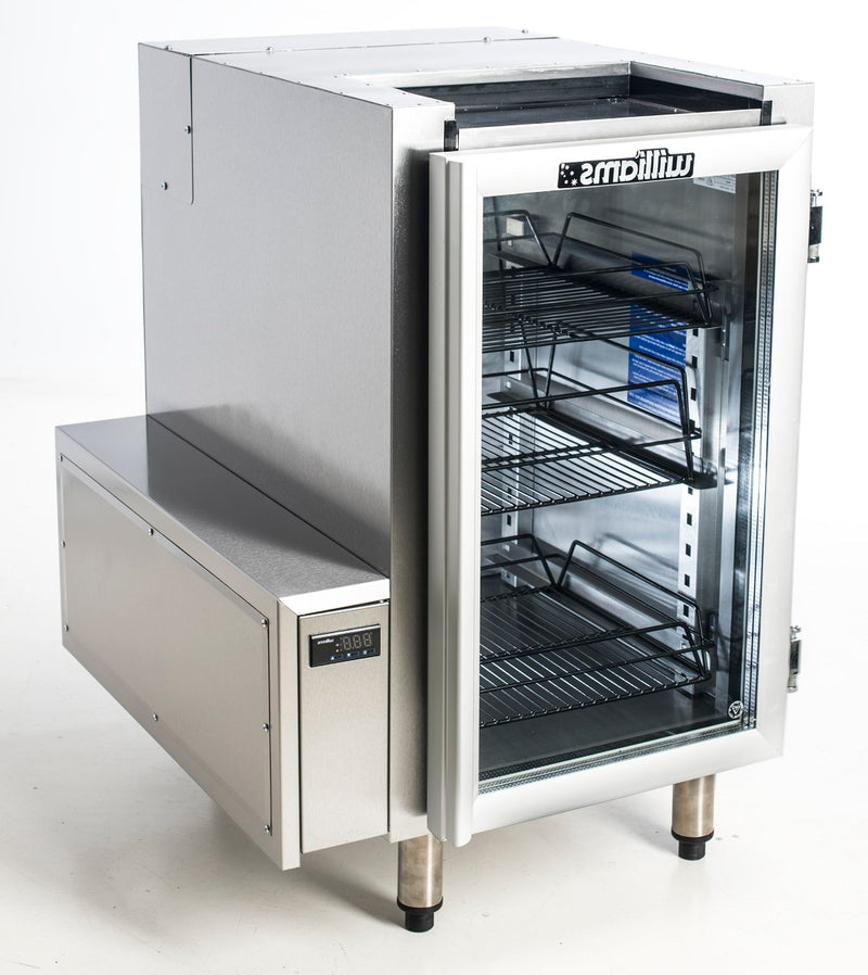 Williams Glass Chiller - One Door Remote Glass Chiller Slimline with two shelves and right hand services