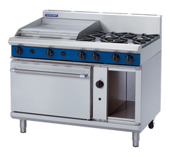 Blue Seal Evolution Series G508B - 1200mm Gas Range Static Oven