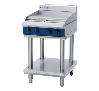 Blue Seal Evolution Series G514B-LS - 600mm Gas Cooktop - Leg Stand