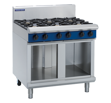 Blue Seal Evolution Series G516C-CB - 900mm Gas Cooktop - Cabinet Base