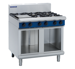Blue Seal Evolution Series G516D-CB - 900mm Gas Cooktop - Cabinet Base