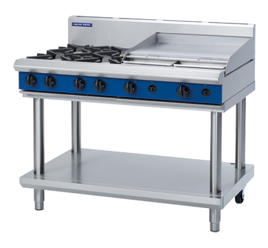 Blue Seal Evolution Series G518B-LS 1200mm Gas Cooktop Leg Stand
