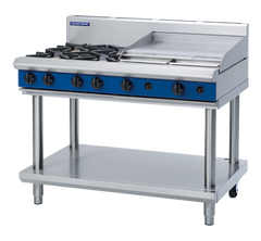 Blue Seal Evolution Series G518B-LS 1200mm Gas Cooktop Leg Stand