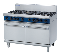 Blue Seal Evolution Series G528D - 1200mm Gas Range Double Static Oven