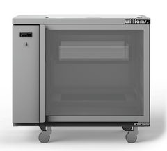 Williams Glass Chiller - One Door Remote Glass Chiller With Two Shelves - 500 x 500 baskets
