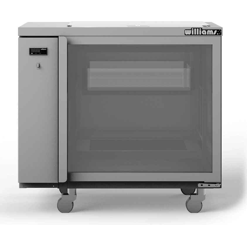 Williams Glass Chiller - One Door Remote Glass Chiller With Two Shelves
