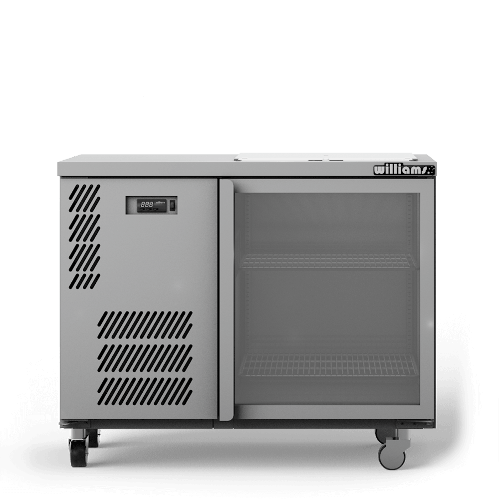 Williams Glass Chiller - One Door Glass Chiller With Two Shelves