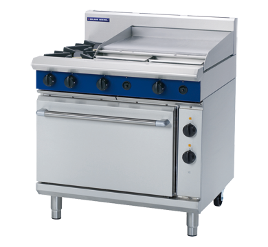 Blue Seal Evolution Series GE506B - 900mm Gas Range Electric Static Oven