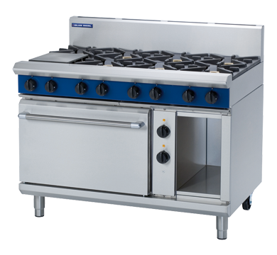 Blue Seal Evolution Series GE508D - 1200mm Gas Range Electric Static Oven