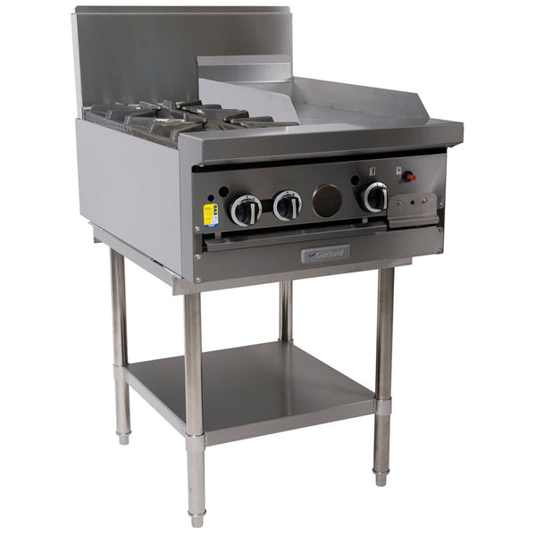 Garland 600mm WIDE RESTAURANT SERIESCOMBINATION MODULAR TOP (NG & LP) GF24-2G12T