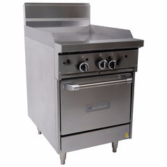 Garland - GF24-G24L-NG - Restaurant Range 600mm Griddle w Oven