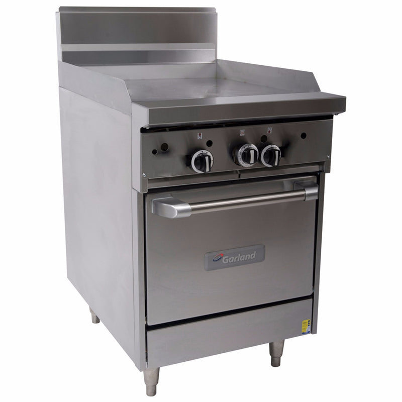 Garland  600mm WIDE RESTAURANT SERIESGRIDDLE WITH SPACE SAVER OVEN GF24-G24L