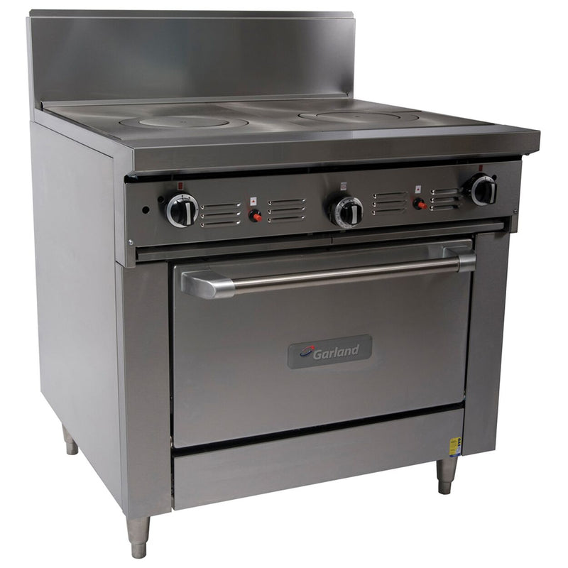 Garland 900mm WIDE RESTAURANT SERIES TARGET TOPRANGE WITH CONVECTION OVEN (NG & LP) GFE36-TTC
