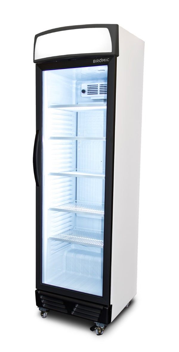 Bromic Display Fridge LED Flat Glass Door 372L GM0374LB-NR