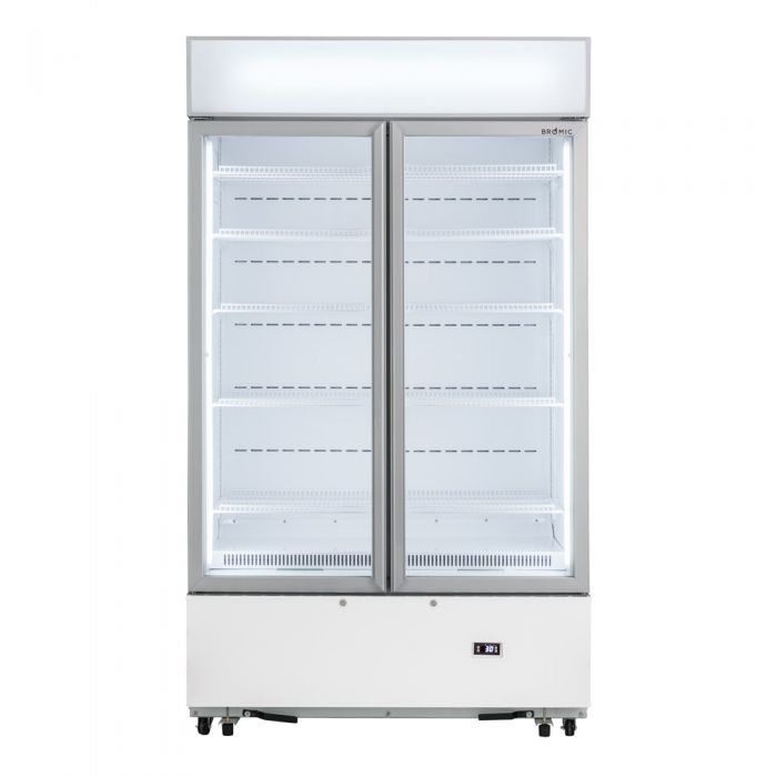 Bromic Display Fridge Cassette Flat Glass Door LED GM1000LWCAS