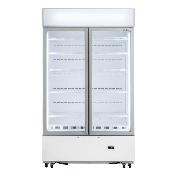 Bromic Display Fridge Cassette Flat Glass Door LED GM1000LWCAS