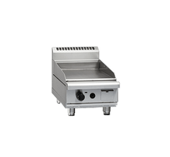 Waldorf 800 Series GP8450G-B - 450mm Gas Griddle Low Back Version - Bench Model