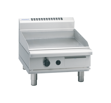 Waldorf 800 Series GPL8600G-B 600mm Gas Griddle Low Back Version Bench Model