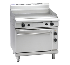 Waldorf 800 Series GPL8910GE 900mm Gas Griddle Electric Static Oven Range Low Back Version