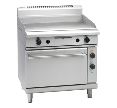 Waldorf 800 Series GPL8910GE 900mm Gas Griddle Electric Static Oven Range Low Back Version